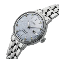 Seiko Presage Cocktail Time 'Skydiving' Diamond Twist 30mm Automatic Ladies Watch