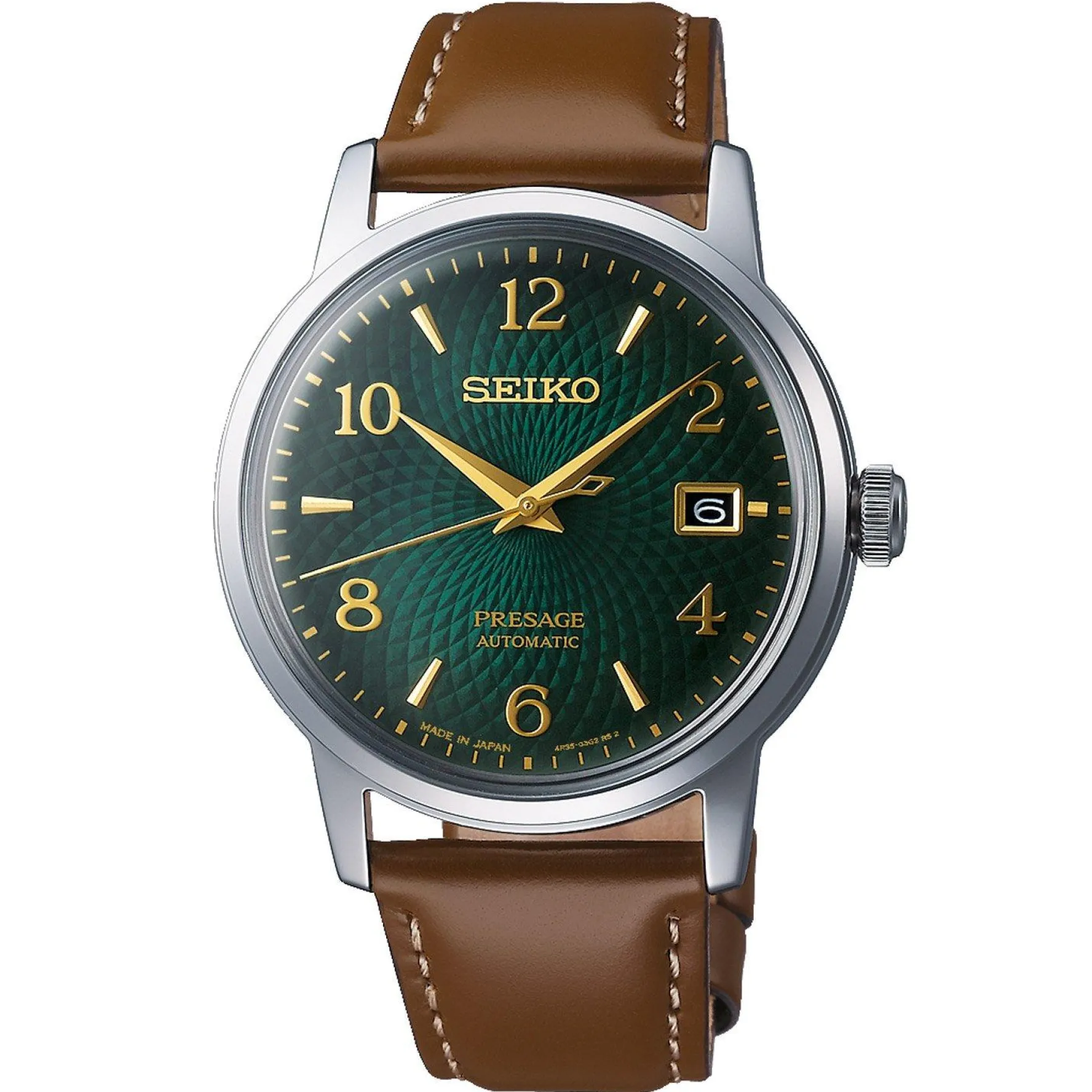 Seiko Presage Cocktail Time 'Mojito' 38.5mm Automatic Men’s Watch