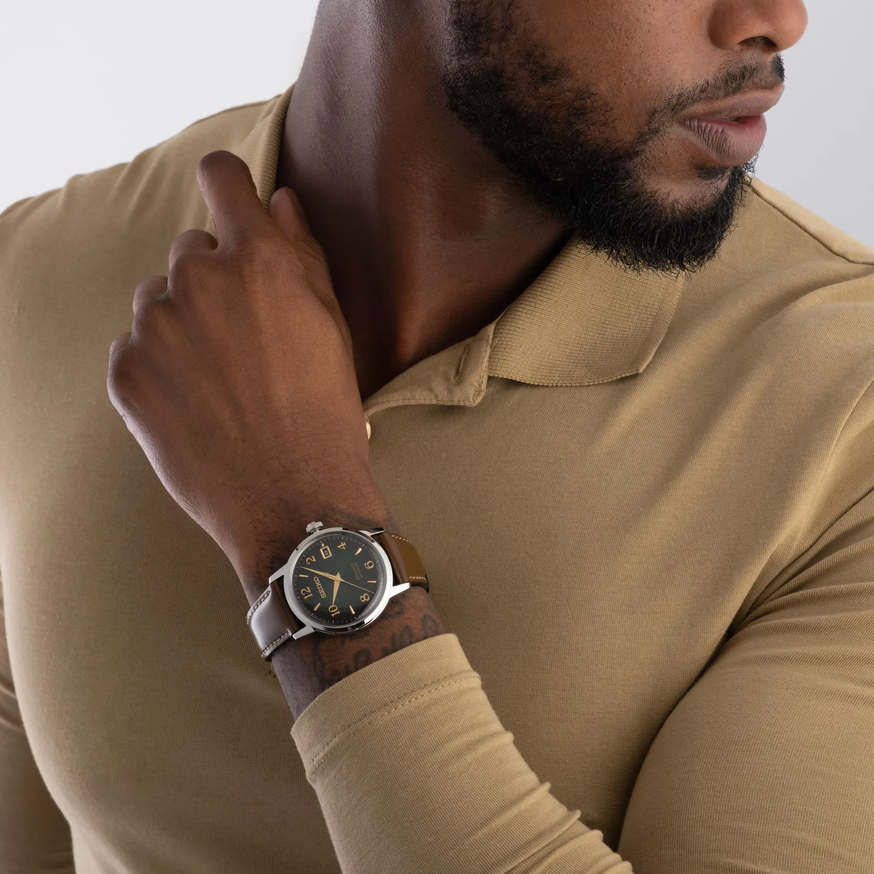 Seiko Presage Cocktail Time 'Mojito' 38.5mm Automatic Men’s Watch