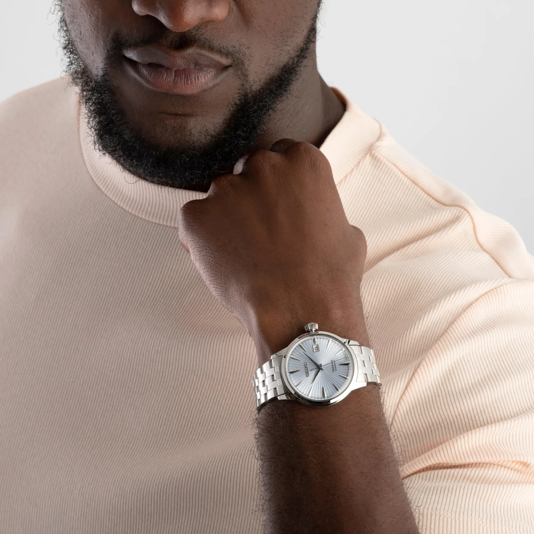 Seiko Presage Cocktail Time 'Skydiving' 40.5mm Automatic Men’s Watch