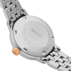 Seiko Presage Cocktail Time 'Clover Club' Diamond Twist 30mm Automatic Ladies Watch