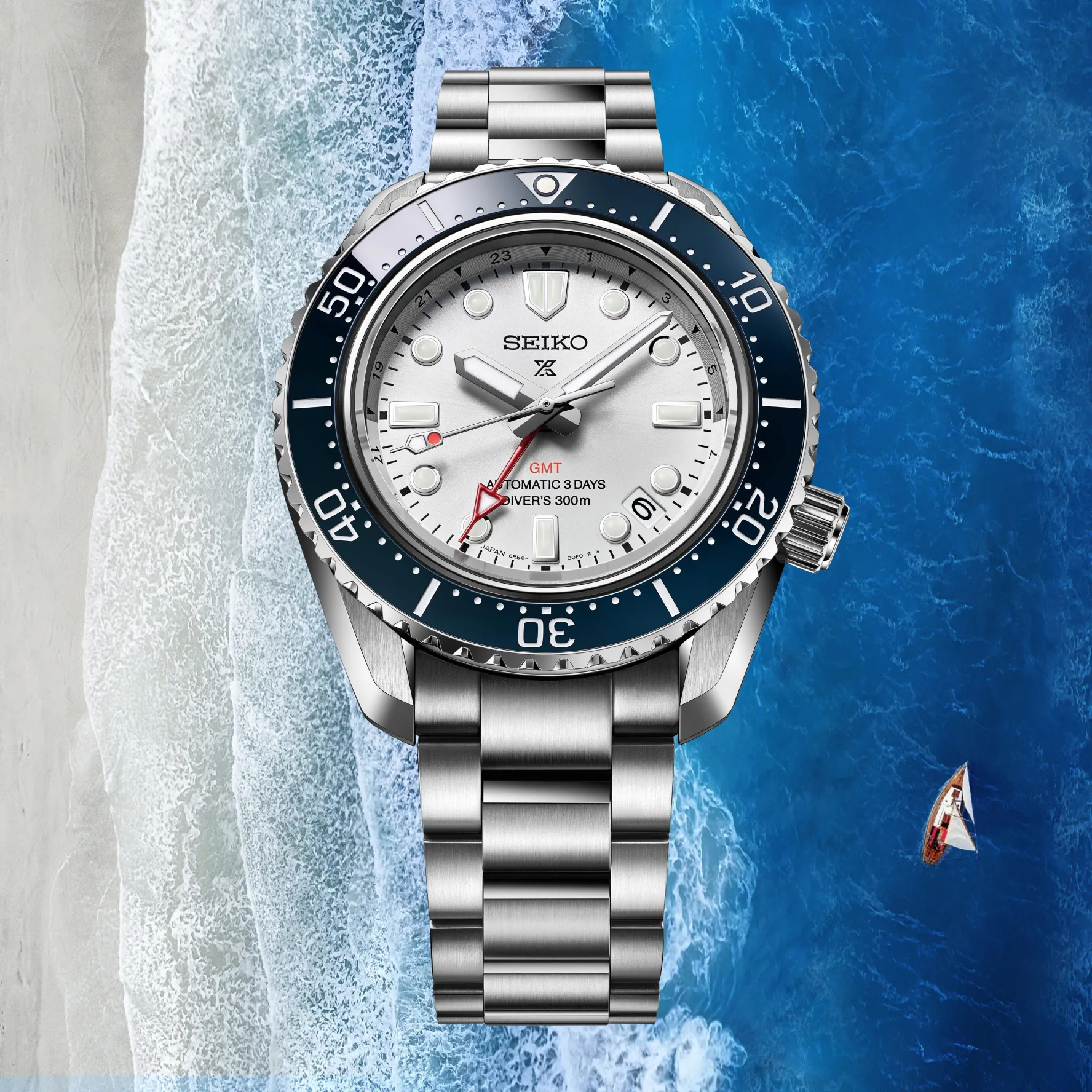 Seiko Prospex 1968 Heritage Diver’s GMT 60th Anniversary 42mm Automatic Men’s Watch