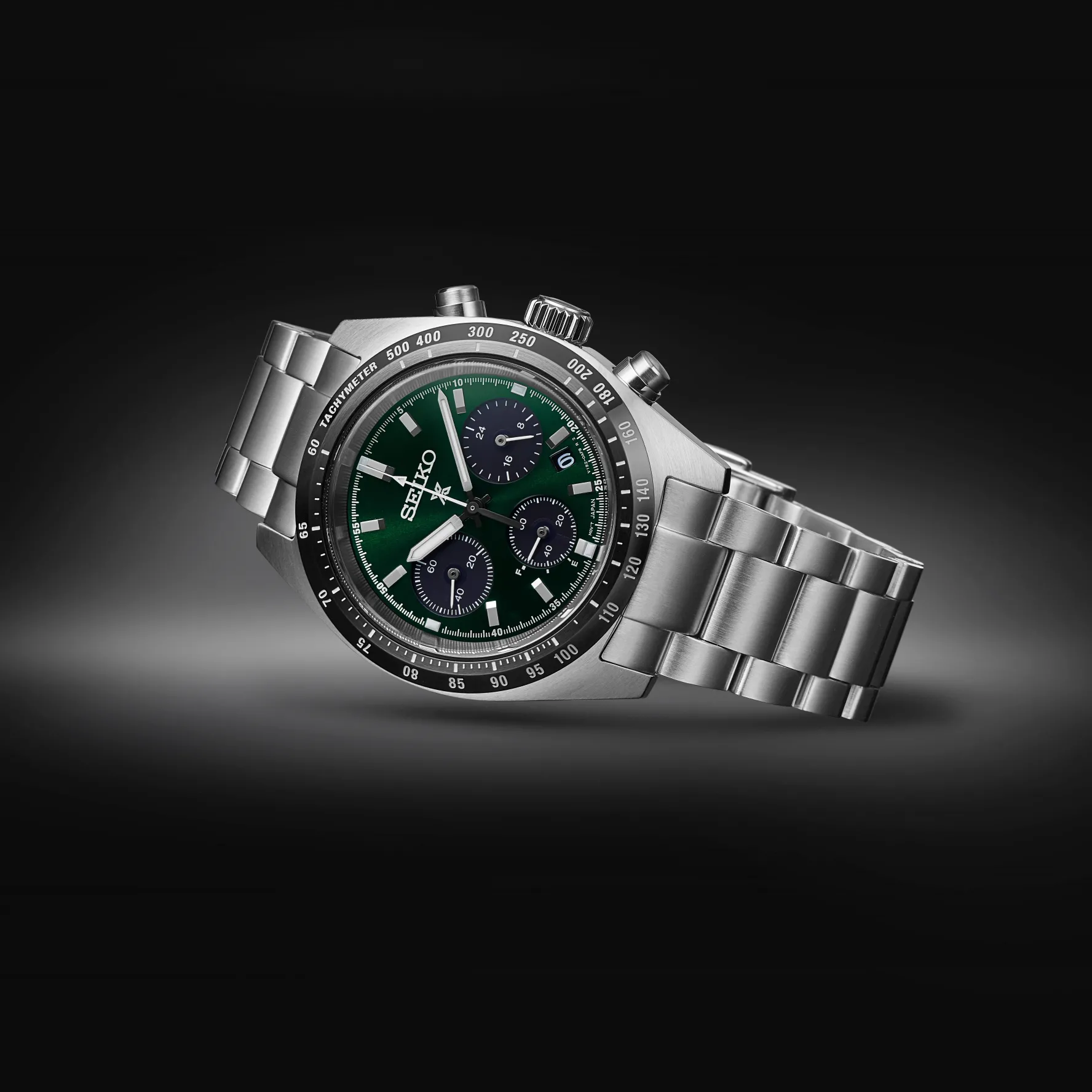 Seiko Prospex 'Deep Green' Speedtimer Solar Chronograph 39mm Men’s Watch