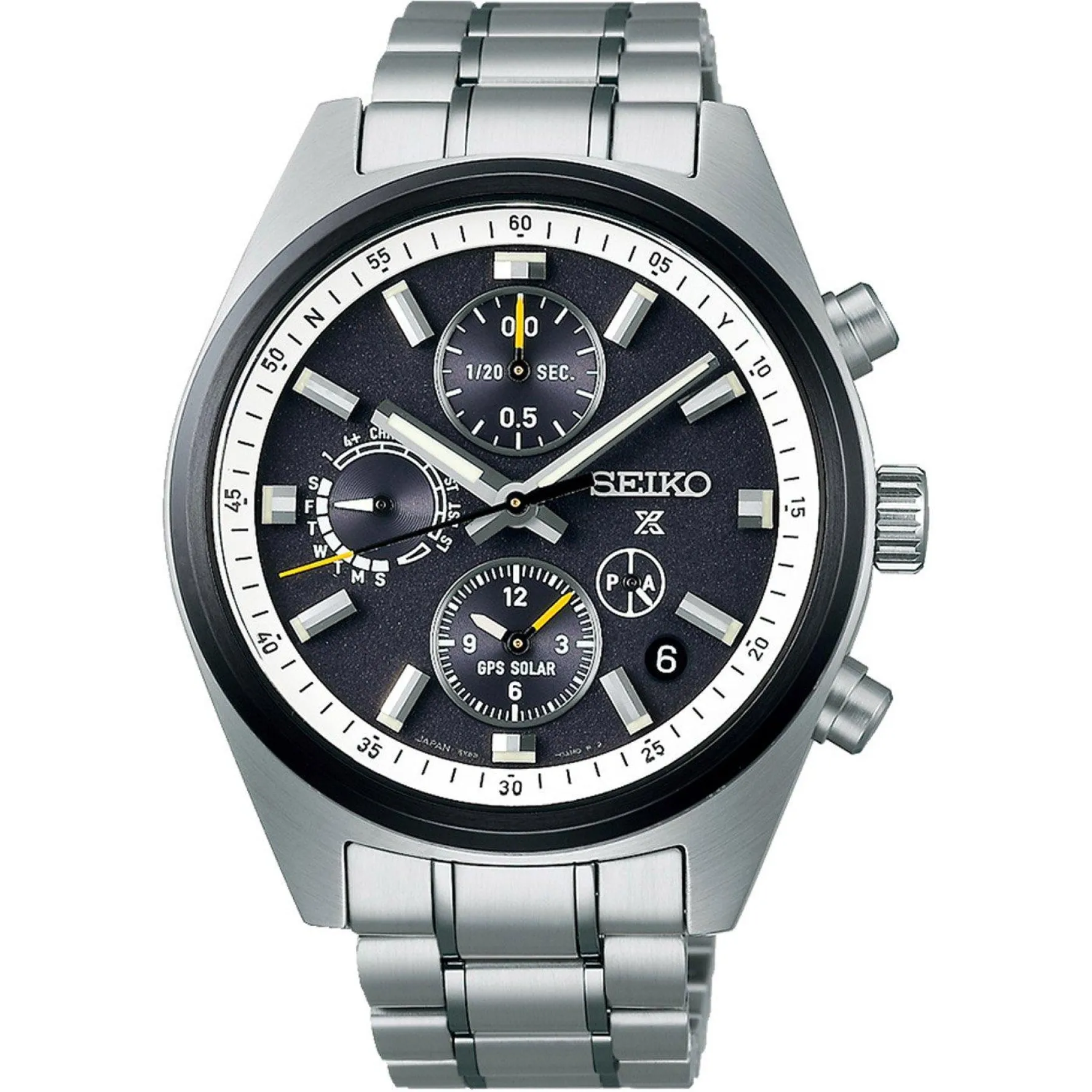 Seiko Prospex GPS Solar Chronograph Speedtimer 42mm Men’s Watch