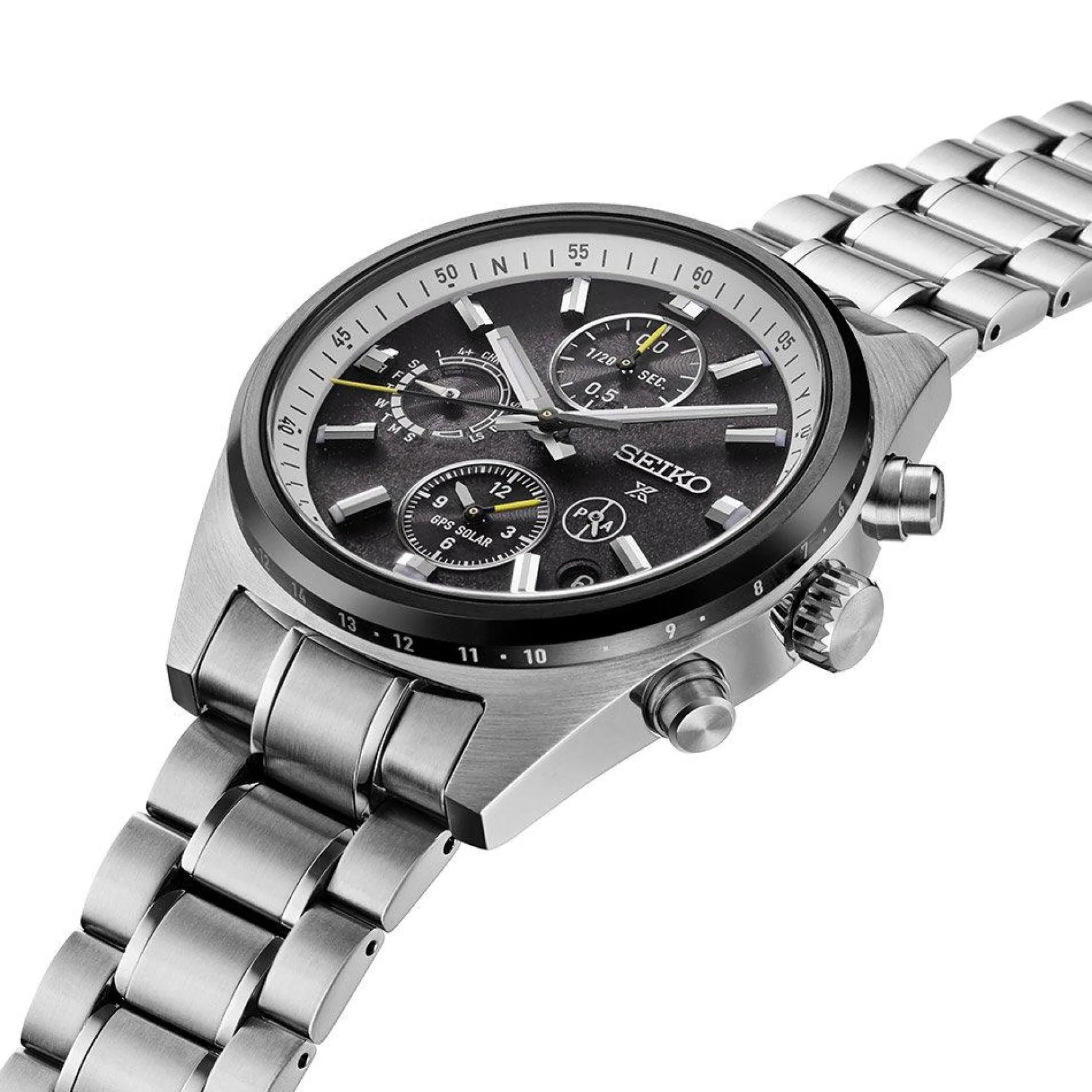 Seiko Prospex GPS Solar Chronograph Speedtimer 42mm Men’s Watch