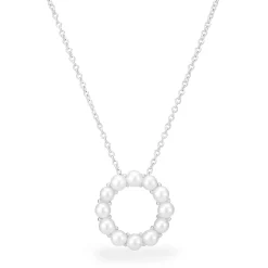 Sif Jakobs Biella Altro Silver Freshwater Pearl Necklace