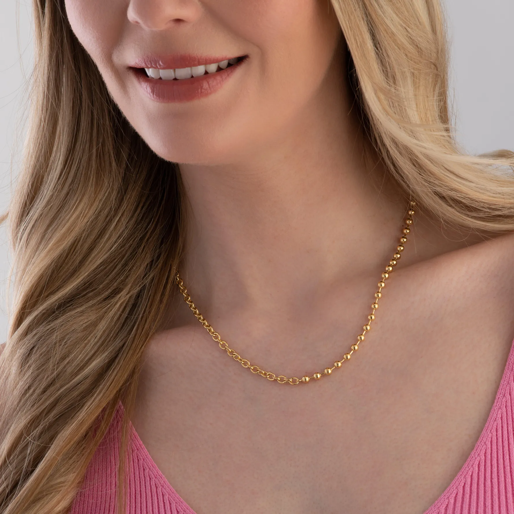 Sif Jakobs Bormio 18ct Yellow Gold Plated Chain Necklace