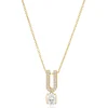 Sif Jakobs Carezza Yellow Gold Plated Cubic Zirconia Pendant