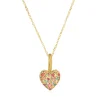 Sif Jakobs Caro 18ct Yellow Gold Plated Cubic Zirconia Heart Pendant