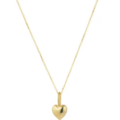 Sif Jakobs Caro 18ct Yellow Gold Plated Cubic Zirconia Heart Pendant