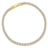 Sif Jakobs Ellera Grande 18ct Yellow Gold Plated Cubic Zirconia Tennis Bracelet