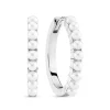 Sif Jakobs Ellera Perla Silver Freshwater Pearl Hoop Earrings
