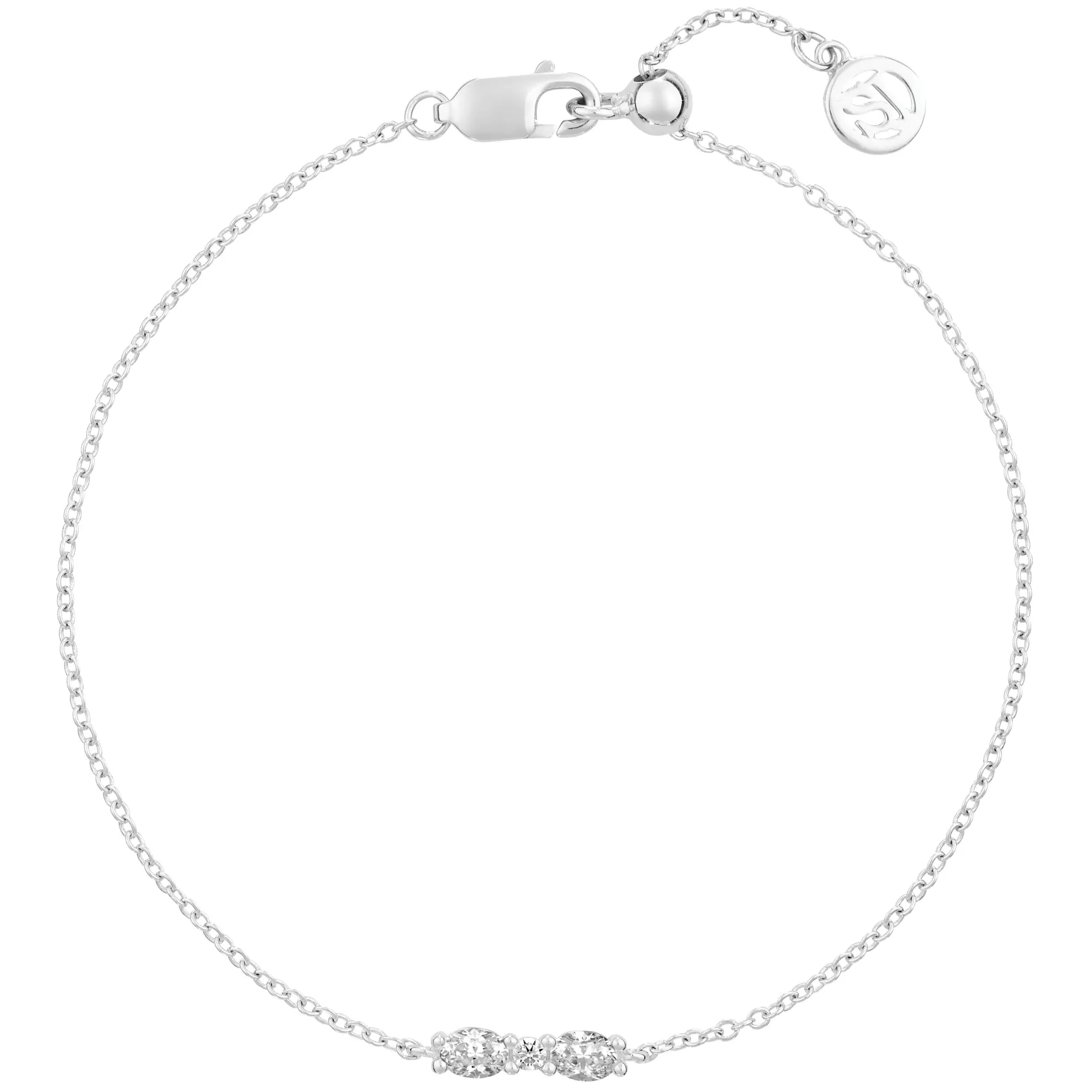 Sif Jakobs Ellera Silver Cubic Zirconia Bracelet