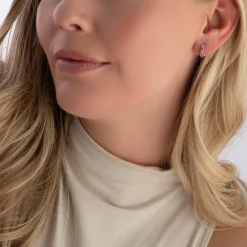 Sif Jakobs Ellera Silver Cubic Zirconia Earrings