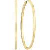 Sif Jakobs Ellisse 18ct Yellow Gold Plated Hoop Earrings