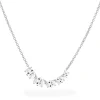 Sif Jakobs Ellisse Silver Cubic Zirconia Necklace