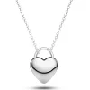Sif Jakobs Julia Silver Heart Shaped Necklace