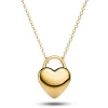 Sif Jakobs Julia Yellow Gold Plated Heart Shaped Necklace