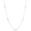 Sif Jakobs Padua Cinque Silver Freshwater Pearl Necklace