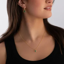 Sif Jakobs Roccanova Piccolo 18ct Yellow Gold Plated Silver Cubic Zirconia Pendant