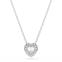 Swarovski Ariana Grande Silver Crystal Heart Pendant