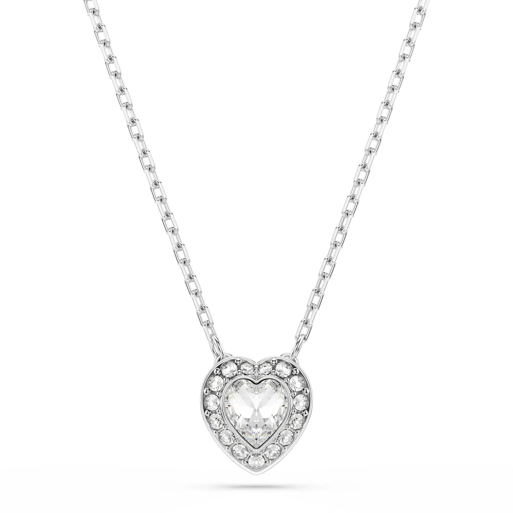 Swarovski Ariana Grande Silver Crystal Heart Pendant