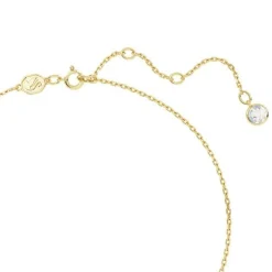 Swarovski Chroma Yellow Gold Tone Crystal Necklace