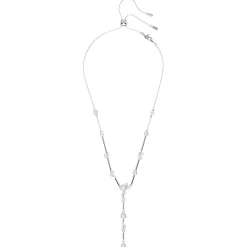 Swarovski Constella Silver Crystal Pearl Necklace