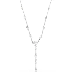Swarovski Constella Silver Crystal Pearl Necklace