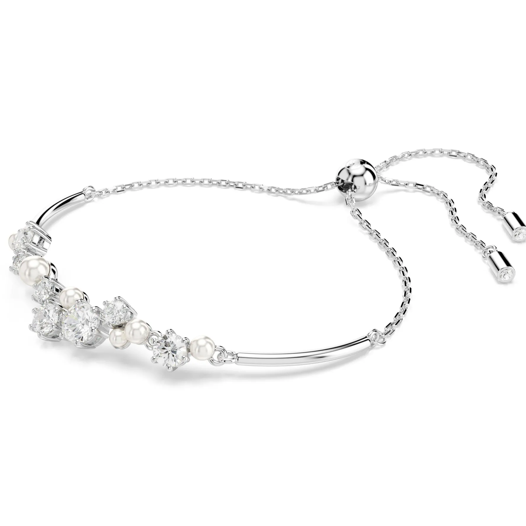 Swarovski Constella Silver Crystal Pearl Bracelet