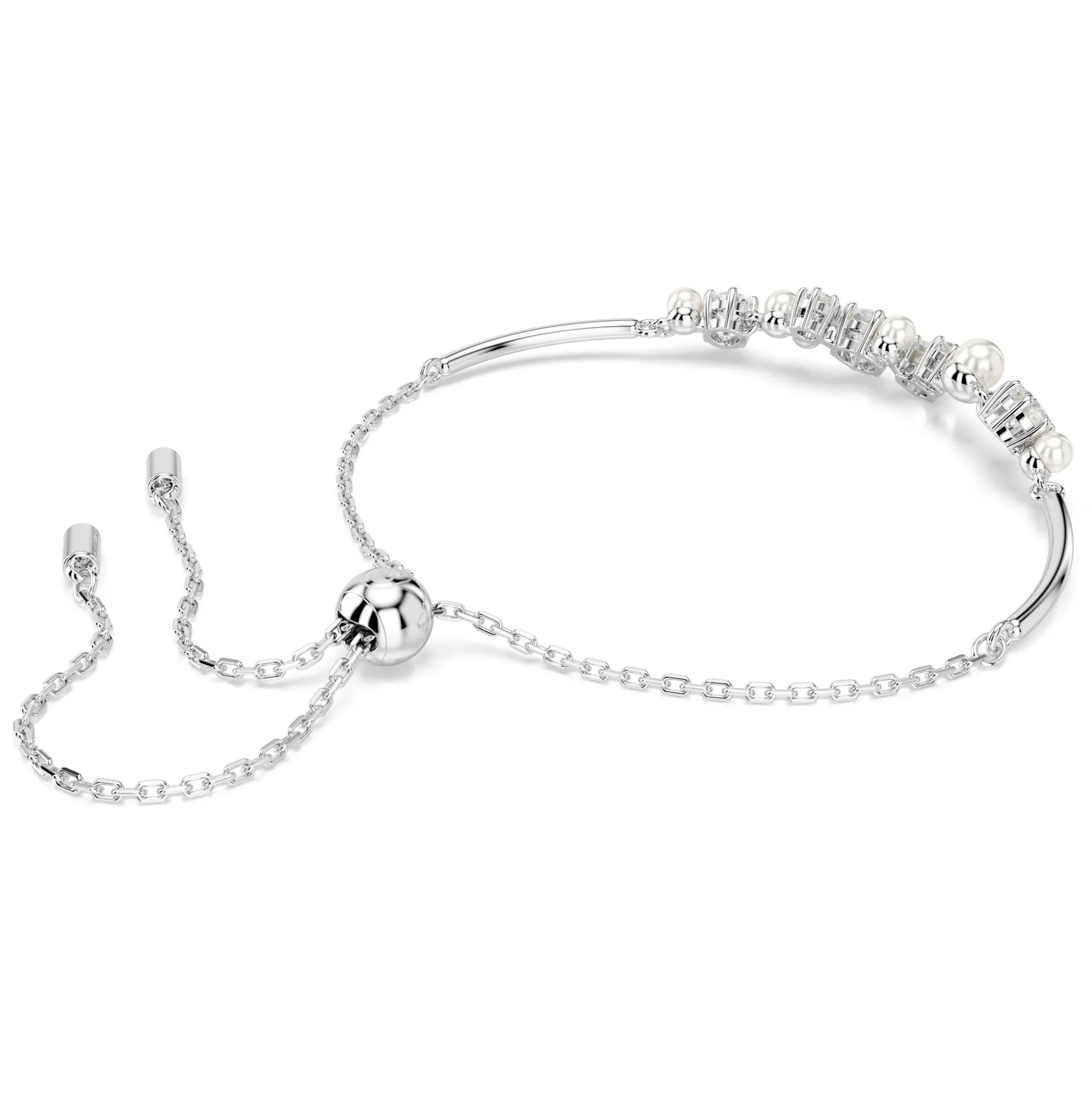 Swarovski Constella Silver Crystal Pearl Bracelet