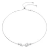 Swarovski Constella Silver Crystal Pearl Necklace