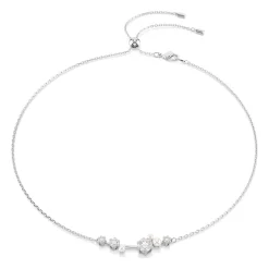 Swarovski Constella Silver Crystal Pearl Necklace