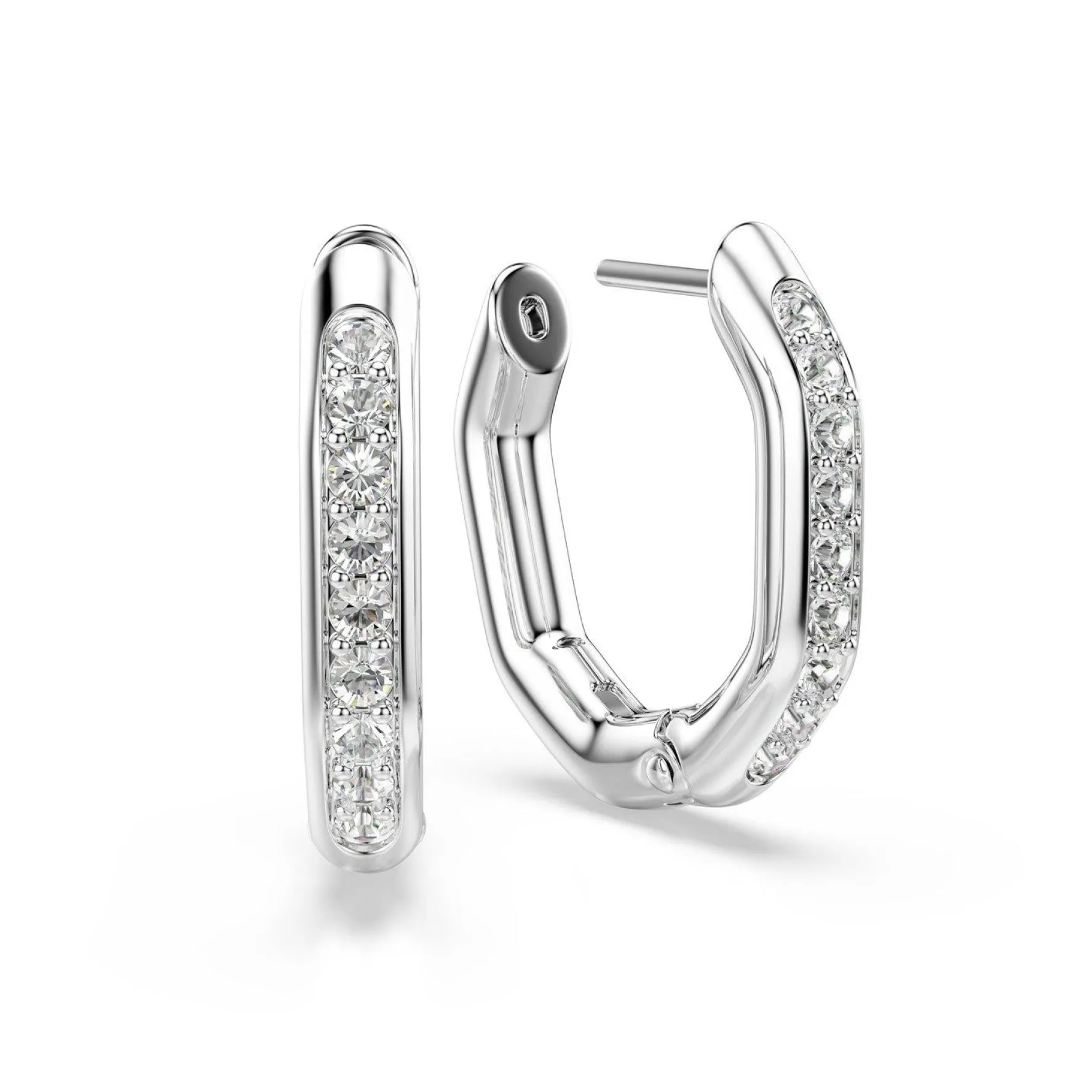 Swarovski Dextera Crystal Hoop Earrings