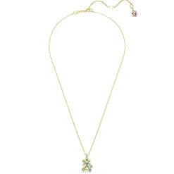 Swarovski Gema Yellow Gold Plated Crystal Pendant