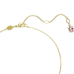 Swarovski Gema Yellow Gold Plated Crystal Pendant