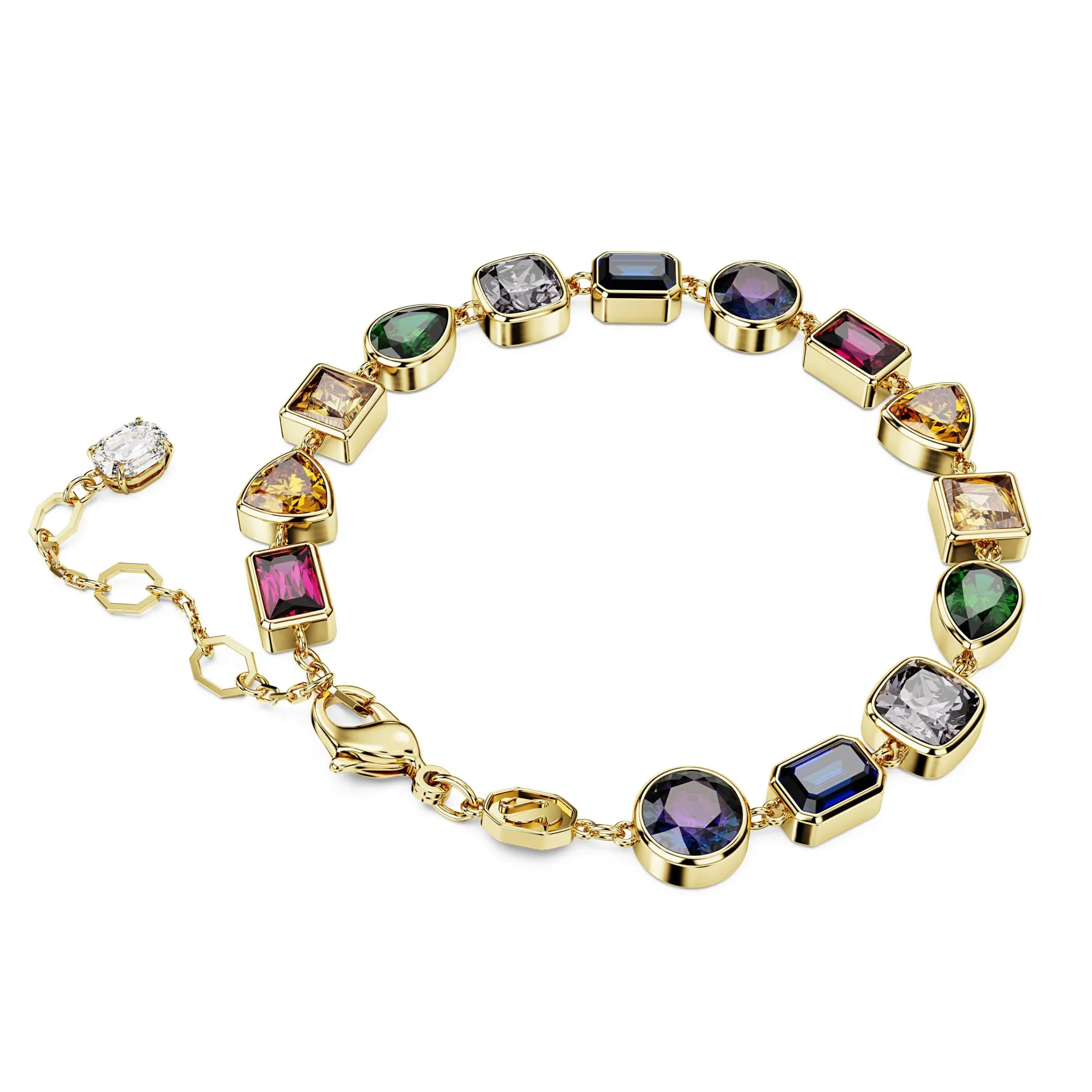 Swarovski Imber Gold Tone Multicoloured Bracelet