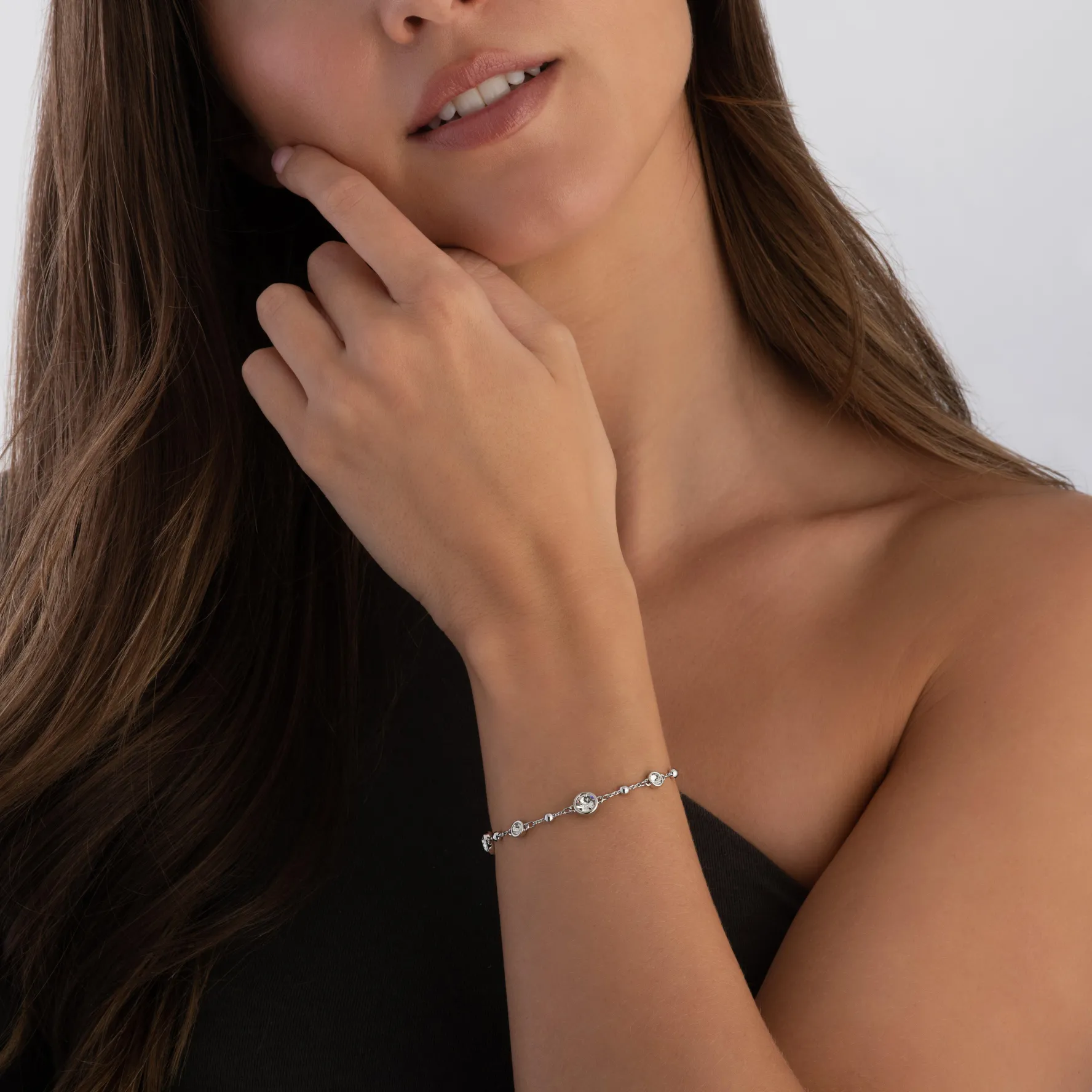 Swarovski Imber Silver Crystal Bracelet