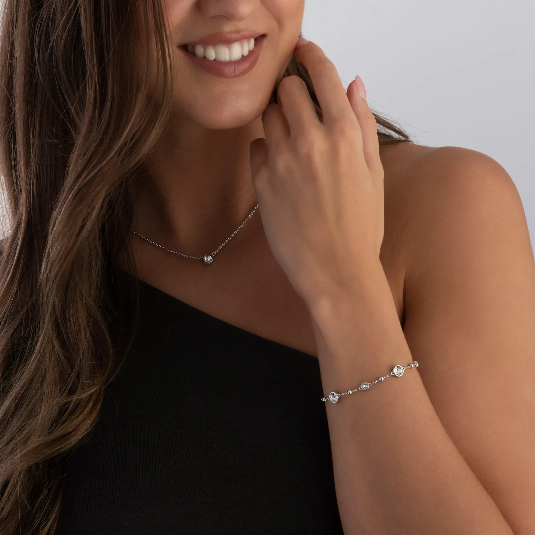 Swarovski Imber Silver Crystal Bracelet