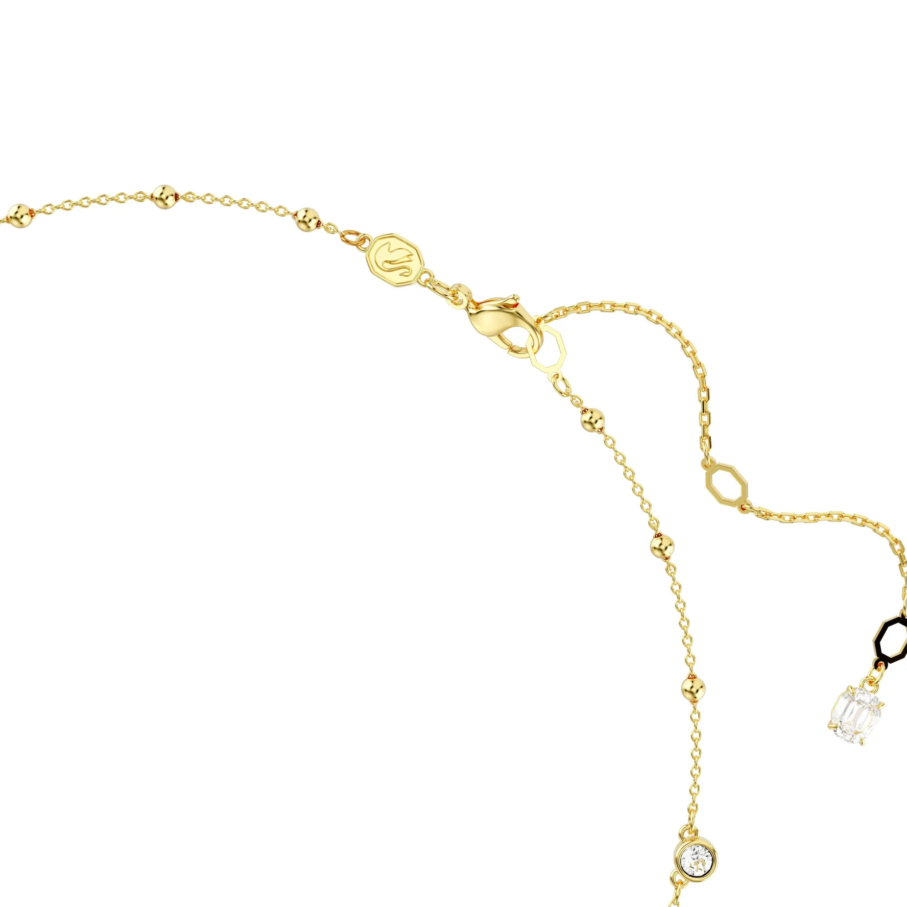 Swarovski Imber Yellow Gold Tone Crystal Necklace