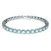 Swarovski Matrix Blue Tennis bracelet