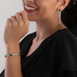 Swarovski Matrix Drop Earrings