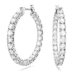 Swarovski Matrix Hoop Earrings