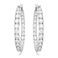 Swarovski Matrix Hoop Earrings