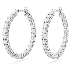 Swarovski Matrix Hoop Earrings