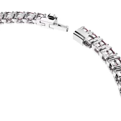 Swarovski Matrix Pink Tennis Bracelet