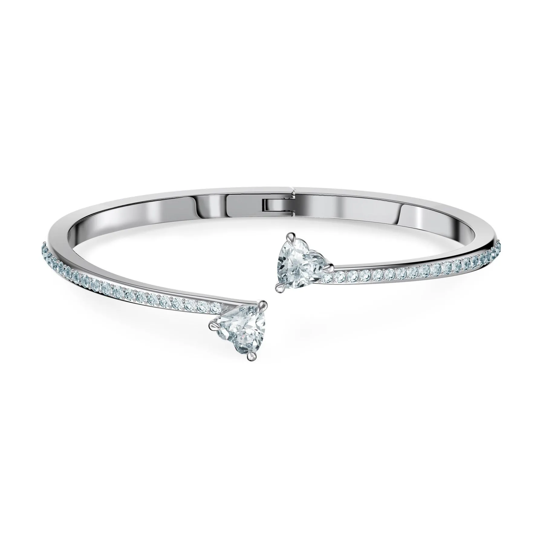 Swarovski Mesmera Attract Silver Crystal Bangle