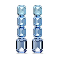 Swarovski Millenia Blue Crystal Drop Earrings