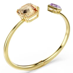 Swarovski Millenia Yellow Gold Tone Crystal Bangle