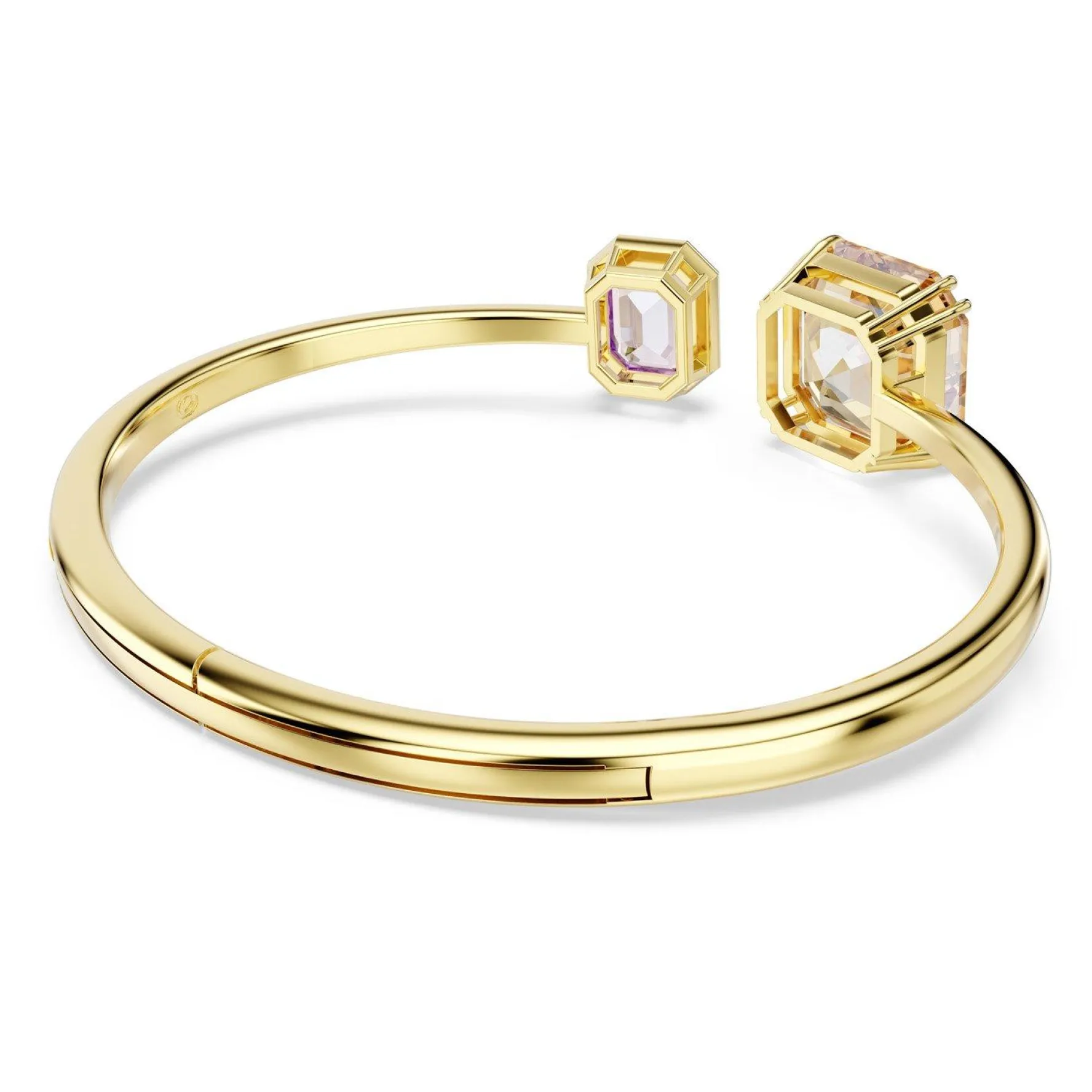 Swarovski Millenia Yellow Gold Tone Crystal Bangle